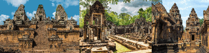 Pré Rup - Preah Khan - Banteay Srei
