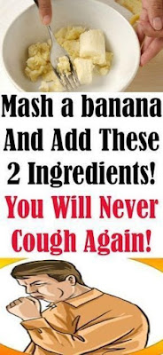 MASH A BANANA AND ADD THESE 2 INGREDIENTS! YOU WILL NEVER COUGH AGAIN THIS WINTER!