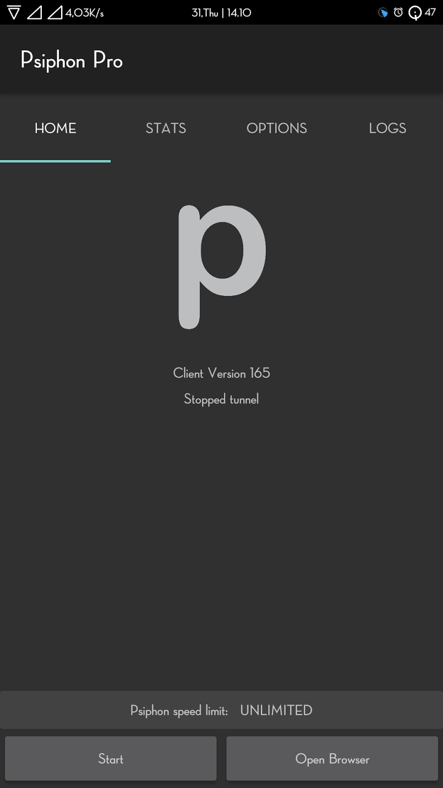Psiphon Pro 165 No Limit Speed