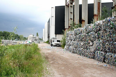 garbage plastic building