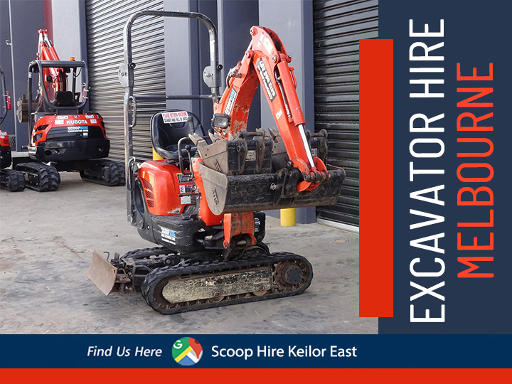 Excavator Hire Melbourne