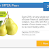 Save 20% on Pears!