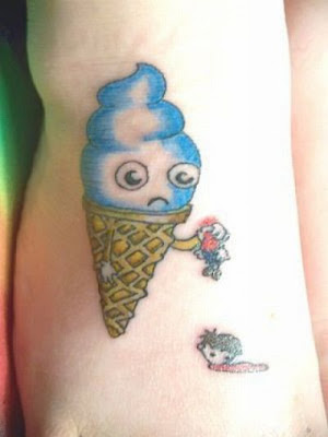 ice cream tattoos