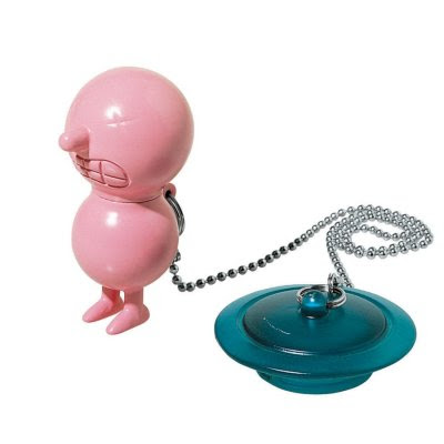 Alessi 'Mr Suicide' Bath Plug designed by Giacon Massimo