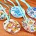 Easter Egg Ornament Decorations with Rossi Paper