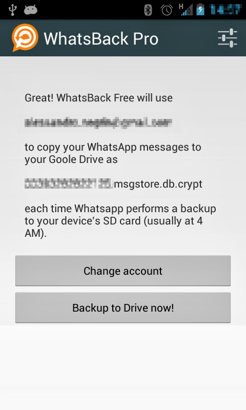 WhatsBack Pro: WhatsApp Backup v1.1.2
