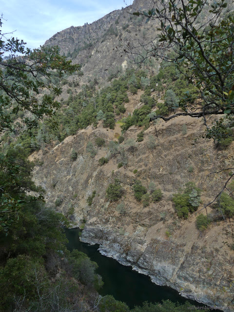 10: steep canyon side