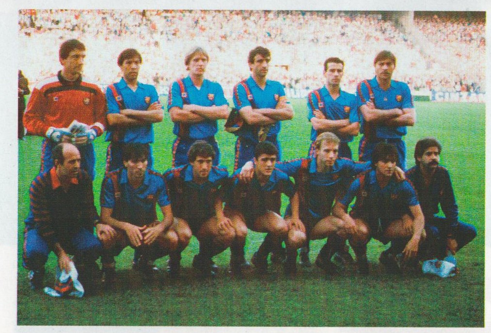 Romania football European Champions Cup 1985 Steaua Bucuresti & BP. Honved