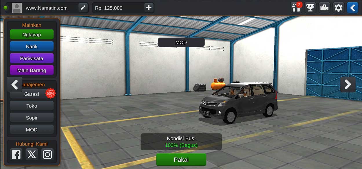 mod bussid mobil avanza