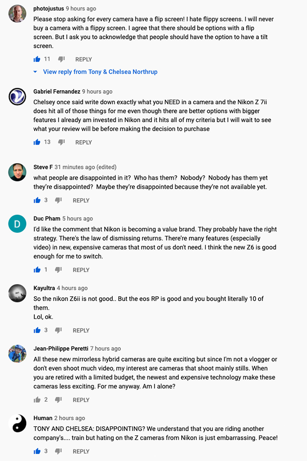 Community calls out Tony Northrup on his Nikon nonsense