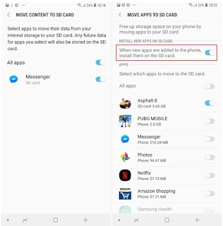 Cara Memindahkan Atau Install Aplikasi ke Kartu SD Di Ponsel Samsung Semua Seri