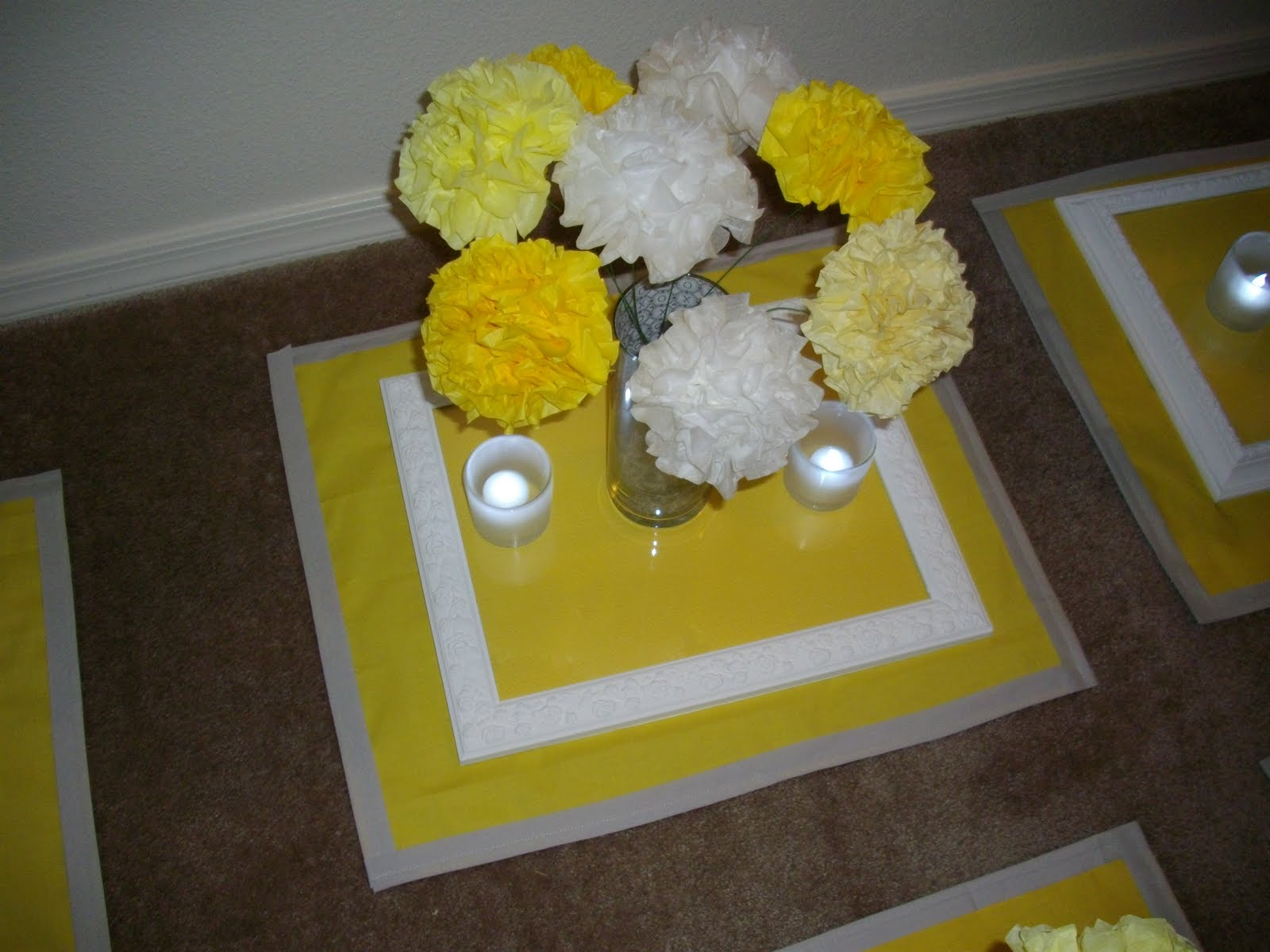 Grey and Yellow Wedding Close