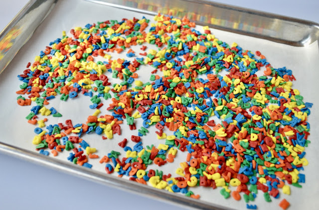 Edible sprinkles alphabet National Cake Supply