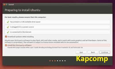 Cara Instal Linux Ubuntu dengan media flashdisk