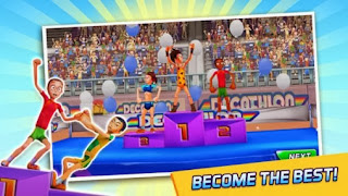 Screenshots of the The Activision Decathlon for Android tablet, phone.