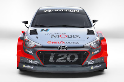 Hyundai i20 WRC 2016 Front