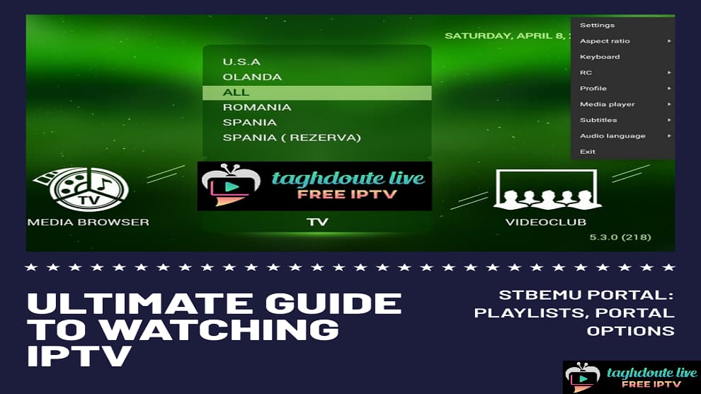 Ultimate Guide to Watching IPTV on Stbemu Portal: Playlists, Portal Options