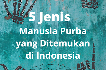 5 Jenis Manusia Purba yang Ditemukan di Indonesia