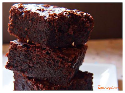 Resepi Chocolate Brownies Yang Simple
