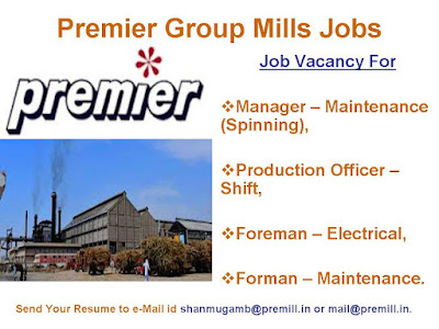 Premier Group Mills Jobs