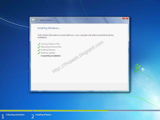 Cara Instal Windows 7 dengan CD/DVD ROM Atau USB Flashdisk