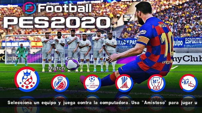 eFootball PES 2020 ISO PPSSPP Camera PS4 Lite 400Mb