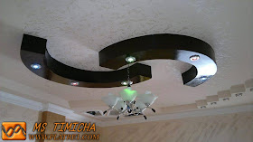 Faux plafond en plâtre Décoration 2015