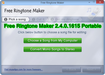 Download Free Ringtone Maker 2.4.0.1615 Portable For (Windows)