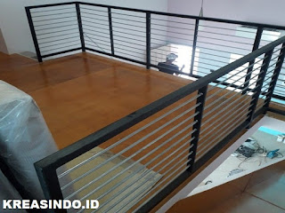 Harga Railing Balkon Besi Minimalis, Railing Balkon Besi Tempa dan Pintu Tangga Besi Terbaru