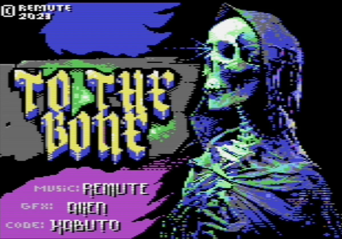 To The Bone von Remute | Ein Technoalbum als Commodore C64 Cartridge