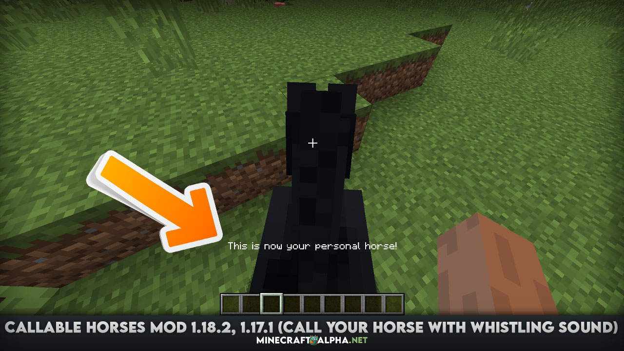 Callable Horses Mod 1.18.2, 1.17.1 (Call Your Horse with Whistling Sound)