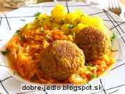 Ryžovo-sójové guľky v paradajkovej kapuste - recept