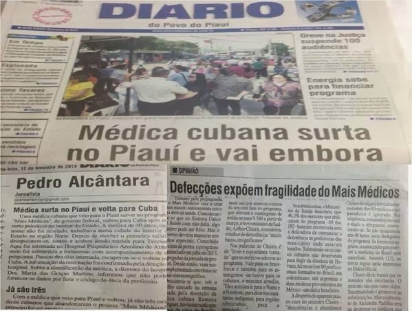 Médica Cubana apresentou "surto psicótico" depois de receber o primeiro salário