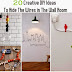 20 Creative DIY Ideas To Hide The Wires in The Wall Room