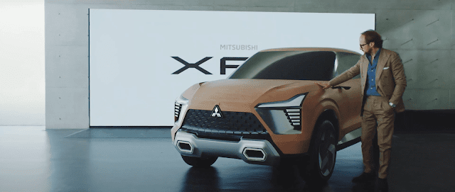 Alessandro Dambrosio & Mitsubishi XFC Concept Mock-up