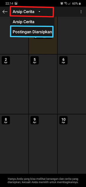 Cara Mengarsipkan Semua Postingan Instagram 10