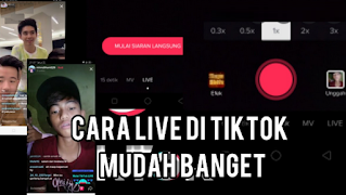 Cara melakukan siaran langsung di TikTok untuk melakukan live di tiktok