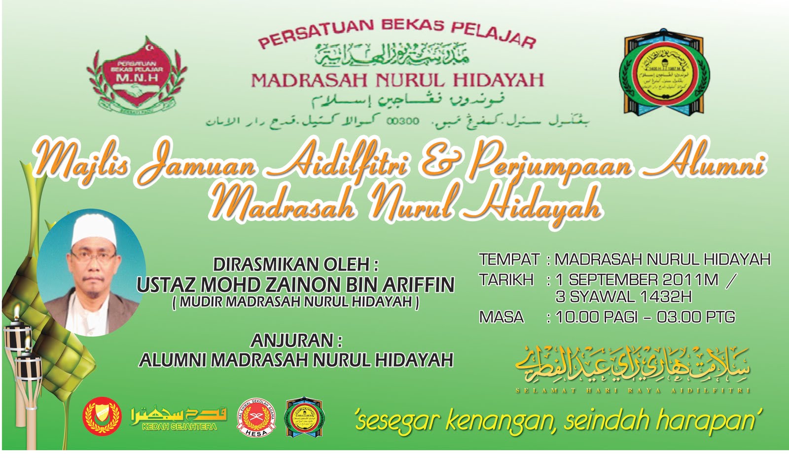 Alumni Madrasah Nurul Hidayah KG Tembak