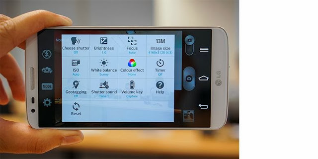 Tampilan Kamera LG G2