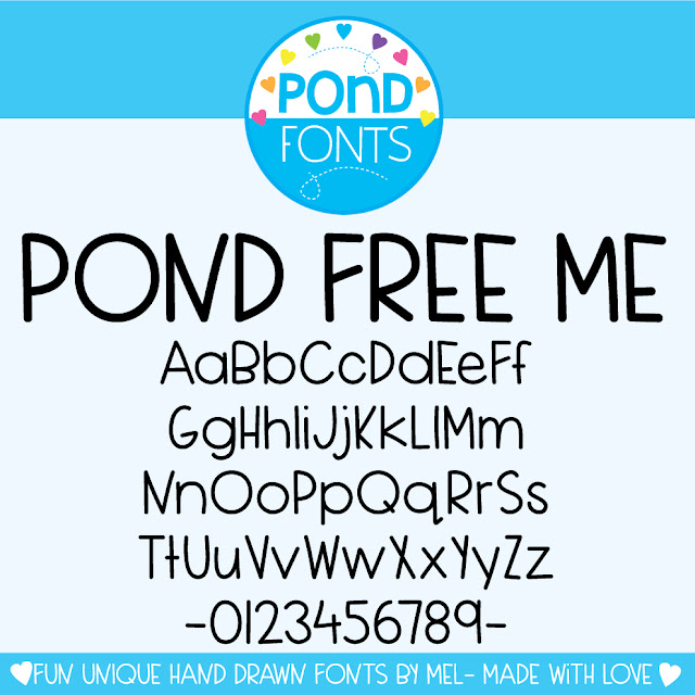 free pond fonts