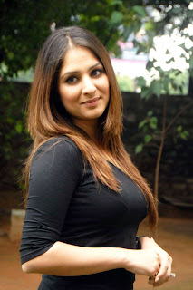 Gowri Munjal Hot Stills in Black Fit Top