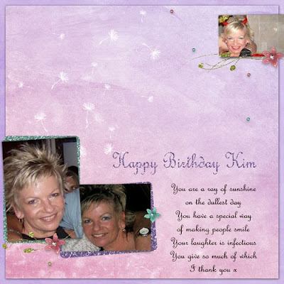 digital scrapbooking freebies Happy Birthday Kim B ; )