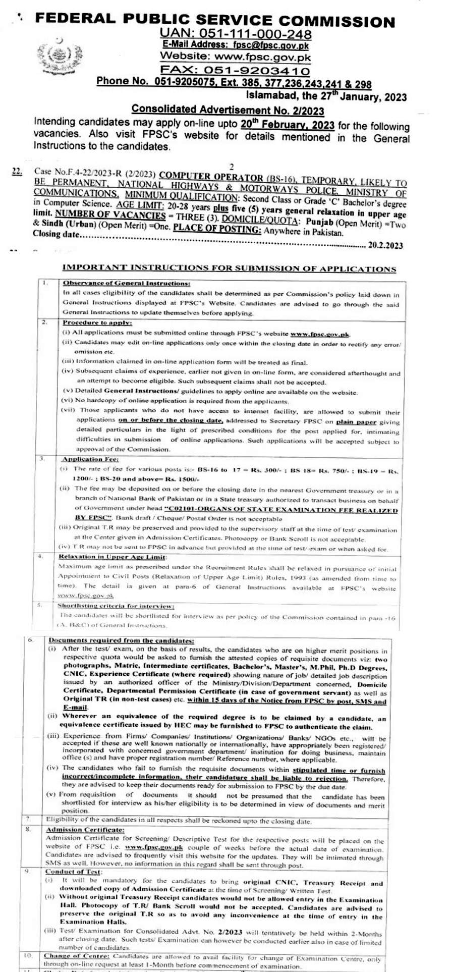 Motorway Police Jobs 2023 Motorway Police Jobs 2023