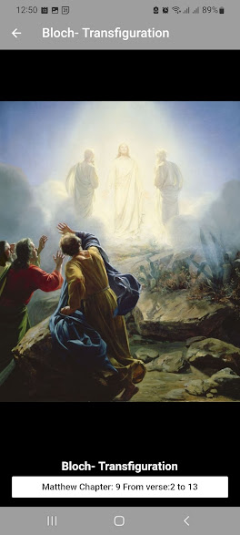 Bloch- Transfiguration, Matt 9:2-12