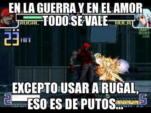 Todo menos rugal