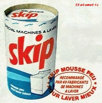 Avec Skip, Philips a tout essayé, tout contrôlé : Niveau de mousse, rapidité de rinçage, pouvoir lavant à toutes les températures et dans toutes les conditions, y compris en eau calcaire... Autant d'épreuves, autant de succès pour Skip !