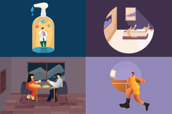 Flat Illustration Bundle