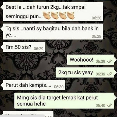 Testimoni GC Max Fat Burner