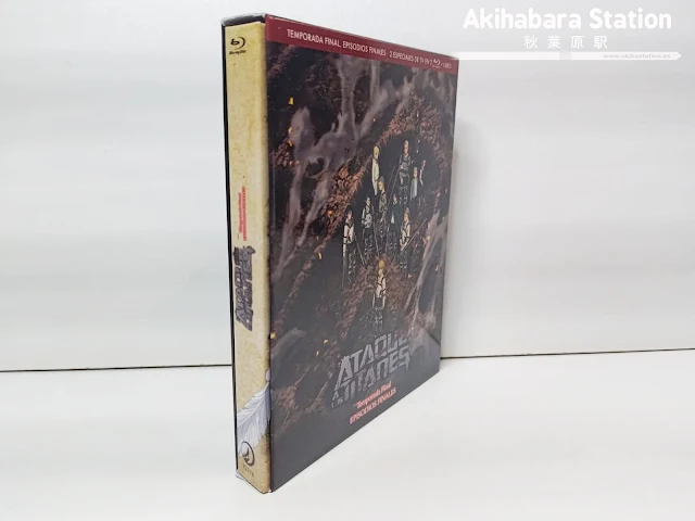 Edición Blu-ray de Ataque a los Titanes: Los Capítulos Finales con material exclusivo de Selecta Visión