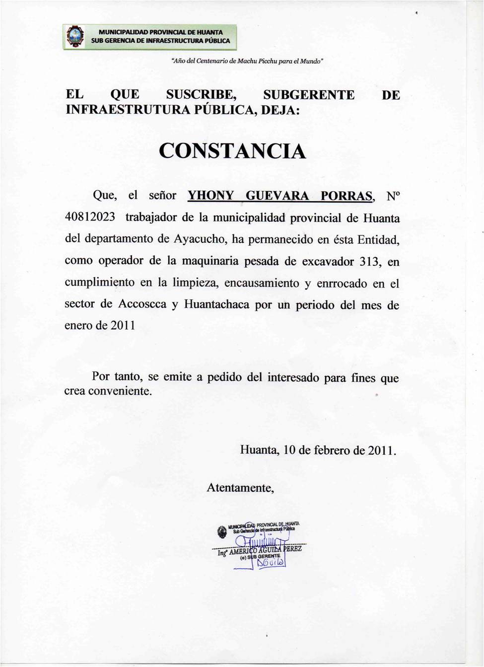 Documentos Oficiales: junio 2013